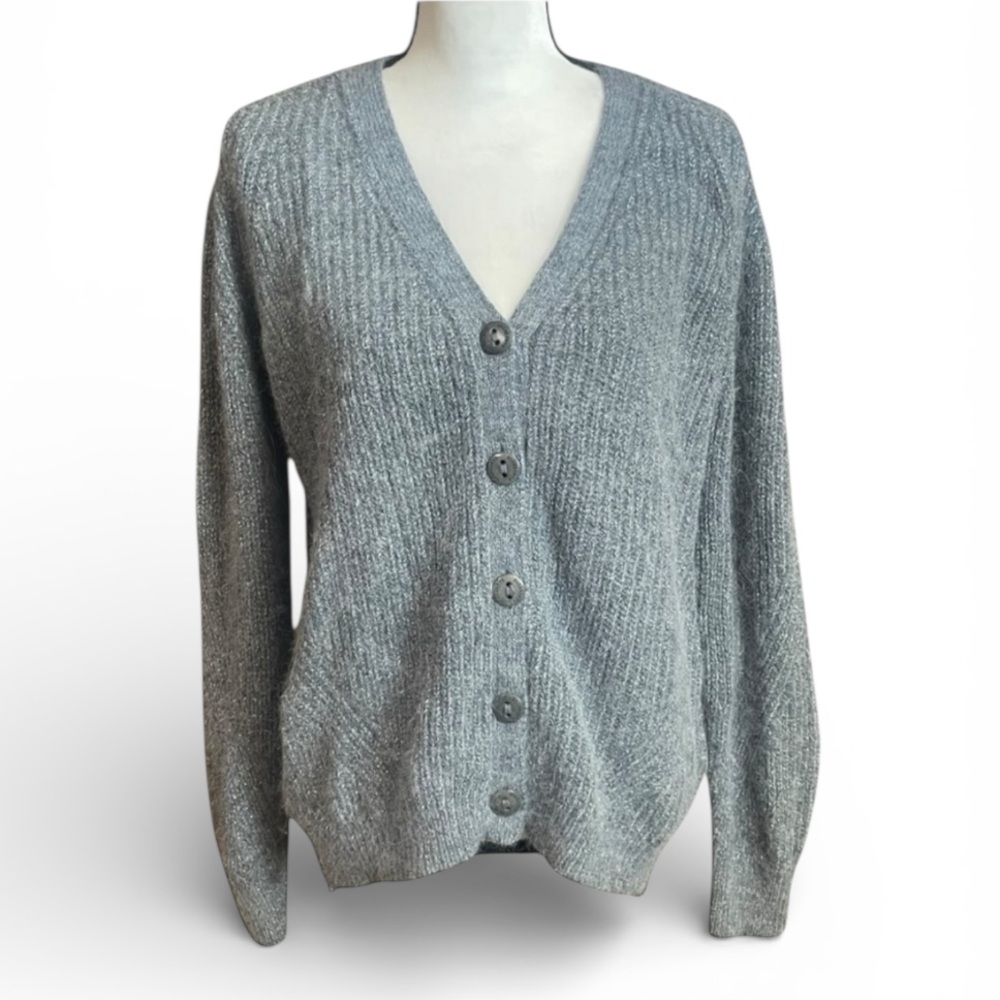 All Saints Gray Women's Cardigan